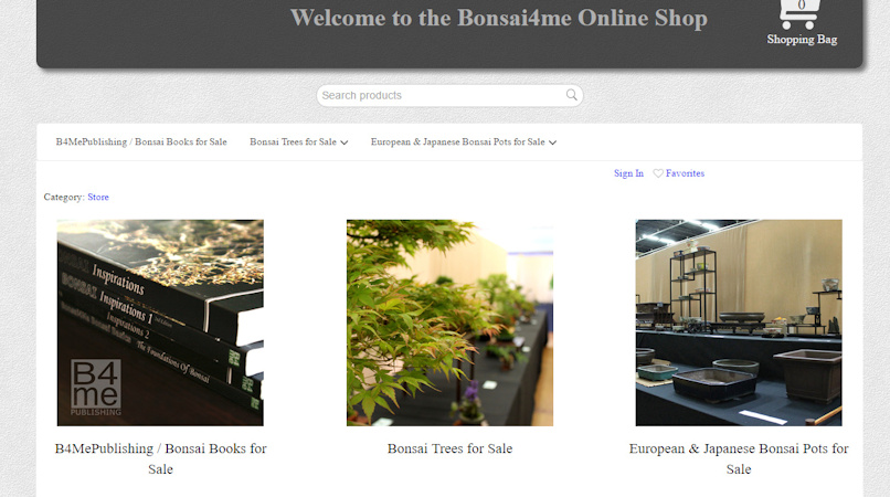 bonsai shop